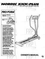 Manual, Owner's, PF601520 - Image