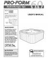 Manual, Owner's, PFSW62800 - Product Image Manual, Owner's, PFSW62800 - Product Image