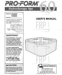 Manual, Owner's, PFSW62800 - Product Image
