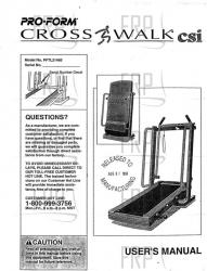 Manual, Owners, PFTL21460 - Product Image