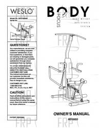 Manual, Owner's, QVSY82040 - Image