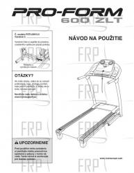 Manual, Owner's Slovakian - Image