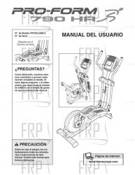 Manual, Owner's, Spanish - Image