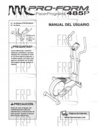 Manual, Owner's Spanish - Image