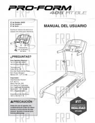 Manual, Owner''s Spanish - Image