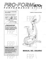 Manual, Owner's Spanish - Image