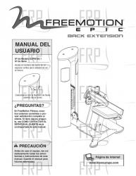 Manual, Owner's Spanish - Image