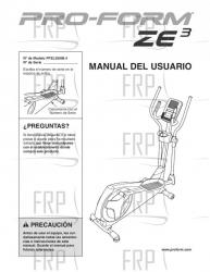 Manual, Owner's Spanish (GESP) - Image