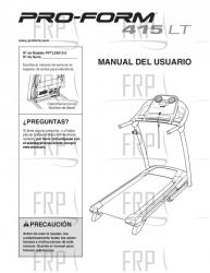 Manual, Owner's Spanish (GESP) - Image