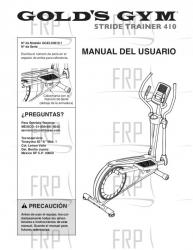 Manual, Owner's Spanish (MSP) - Image