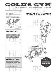 Manual, Owner's Spanish (SPG) - Image