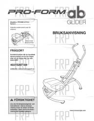 Manual, Owner's Swedish - Image