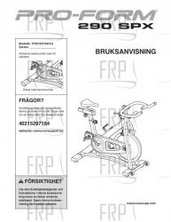 Manual, Owner's Swedish - Image