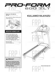 Manual, Owner's Turkish - Image