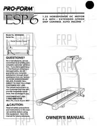 Manual, Owner's, WC008030 - Image