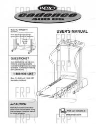 Manual, Owners WCTL39110, - Image