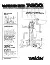 6075268 - Manual, Owners WG74000 - Image