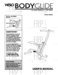 Manual, Owner's, WLCR89050 - Product Image