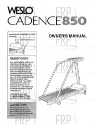 Manual, Owner's, WLTL55550 - Image