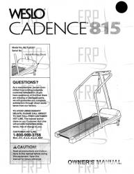 Manual, Owner's, WLTL81551 - Image