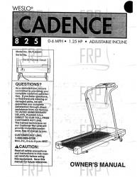 Manual, Owner's, WLTL82541 - Image