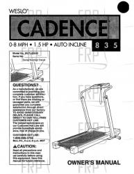 Manual, Owner's, WLTL83542 - Image