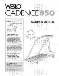 Manual, Owner's, WLTL85052 - Image