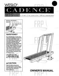 Manual, Owner's, WLTL97541 - Image