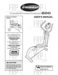 Manual, Owner's,300292,ECA - Product Image