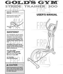 Manual, Owners - Product Image