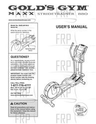 Manual, Owner's,GGEL681080 - Product Image