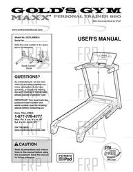 Manual, Owner's,GGTL806080 - Product Image