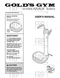 Manual, Owner's,GGVB59780 - Product Image