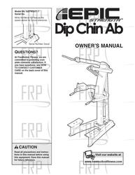 Manual, Owner's,GZFW20712 - Product Image