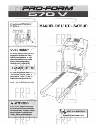 Manual, Owner's,PETL513050,FRENCH - Image