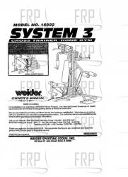 Owners Manual, 15922,VER 1 - Image