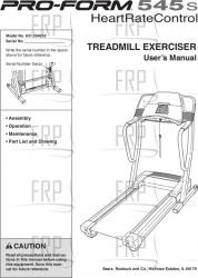 Owners Manual, 294252 - Product Image
