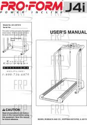 Owners Manual, 297210 - Product Image
