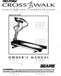 Owners Manual, 297300 - Product Image