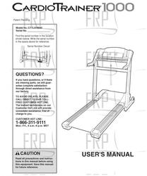 Owners Manual, CTTL078040 - Product image