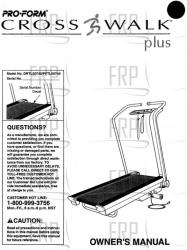 Owners Manual, DRTL00740, PFTL00740 - Product Image