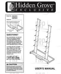 Owners Manual, HGRK08911 - Product Image