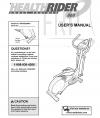 6020807 - Owners Manual, HRCCEL69011,ECA - Product Image