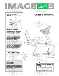 Owners Manual, IMEX36580 152462 - Product Image