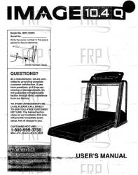 Owners Manual, IMTL12070  - Product Image