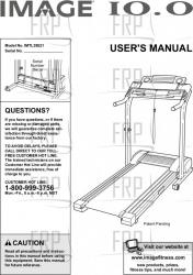 Owners Manual, IMTL39521 - Product Image