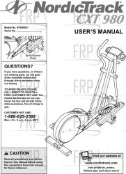 Owners Manual, NTE99021 - Product Image