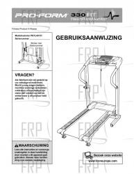 Owners Manual, PETL40131,DUTCH - Image