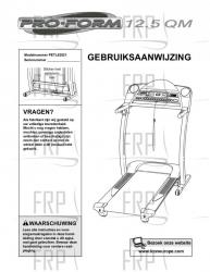 Owners Manual, PETL62021,DUTCH - Image