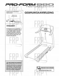Owners Manual, PETL85140,DUTCH - Image